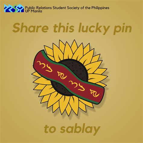 sablay left or right|Sunflowers and Sablay in UP: Symbols of the ultimate .